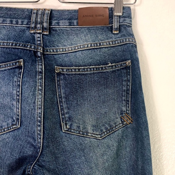 ANINE BING Medium Wash Straight Jeans - Picture 12 of 15